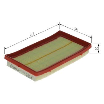 Filtre à air BOSCH OEM 51965450