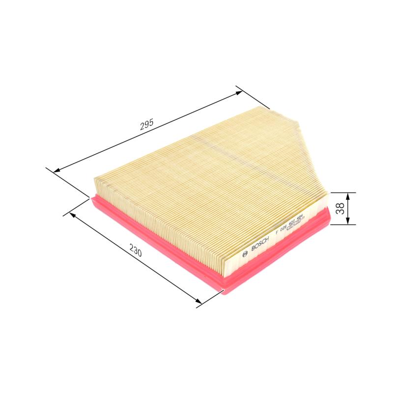 Filtre à air BOSCH F 026 400 484 - Visuel 1