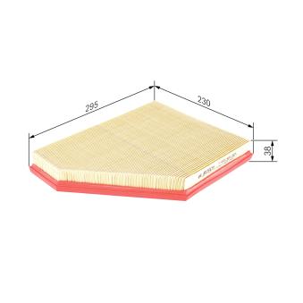 Filtre à air BOSCH F 026 400 485 pour BMW X5 4.8i - 355cv