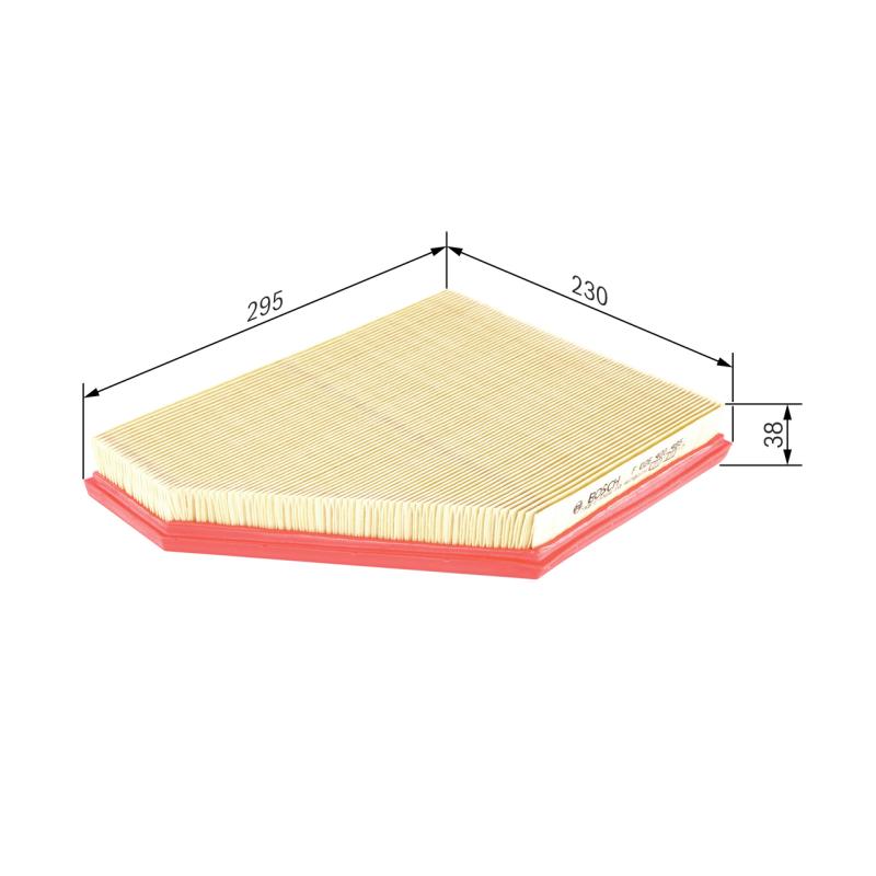 Filtre à air BOSCH F 026 400 485 - Visuel 1