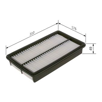 Filtre à air BOSCH OEM AJ5713Z409A