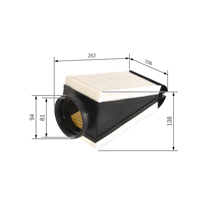 Filtre à air BOSCH F 026 400 497 - Visuel 1