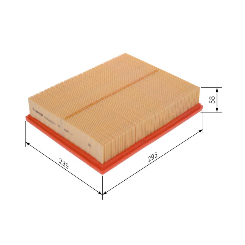 Filtre à air BOSCH F 026 400 519 - Visuel 1