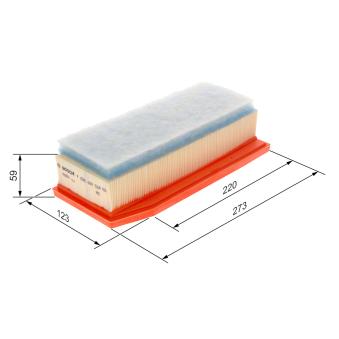 Filtre à air BOSCH OEM 165467674R