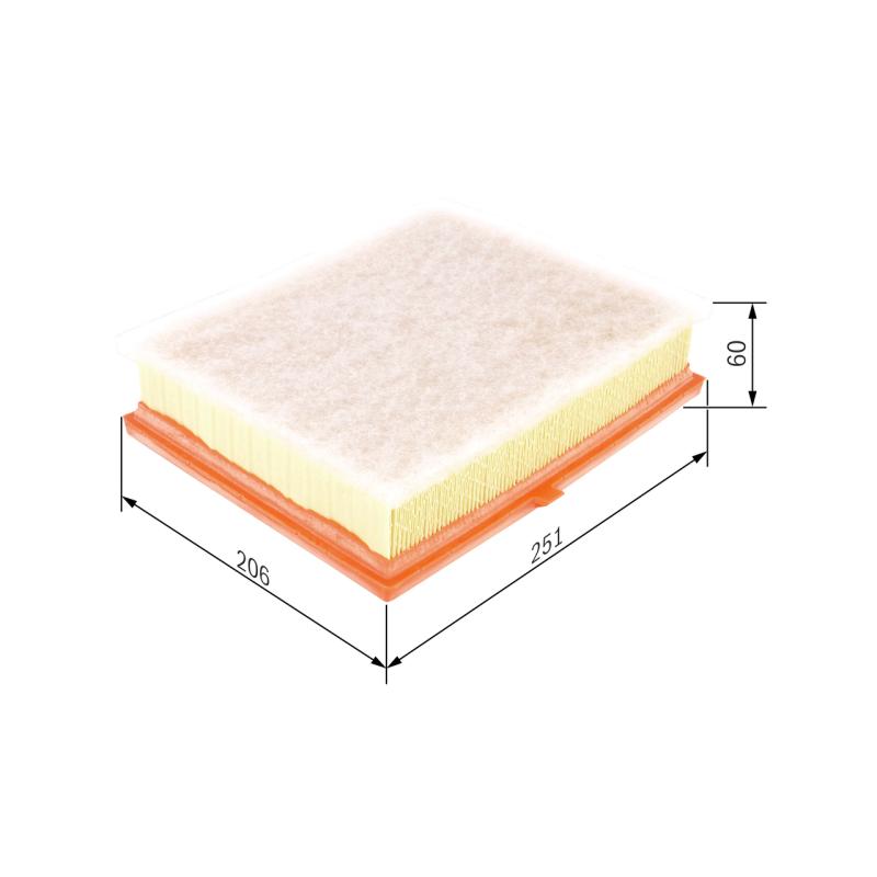 Filtre à air BOSCH F 026 400 545 - Visuel 1
