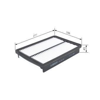 Filtre à air BOSCH F 026 400 547 pour KIA SORENTO 2.2 CRDi - 197cv