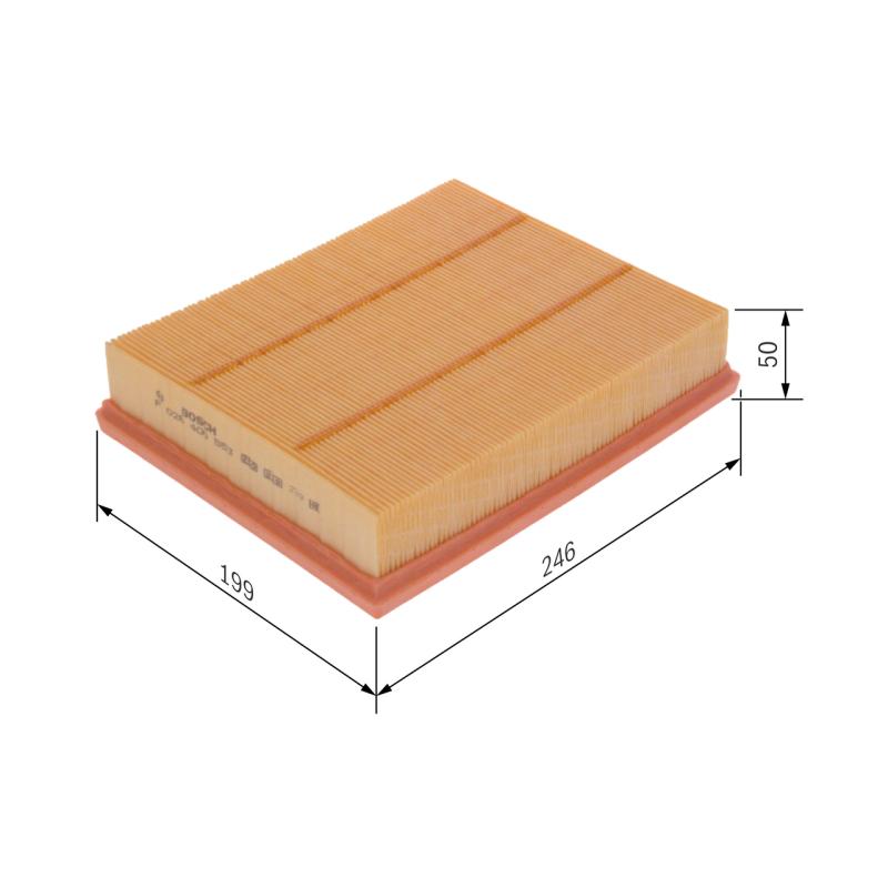 Filtre à air BOSCH F 026 400 553 - Visuel 1