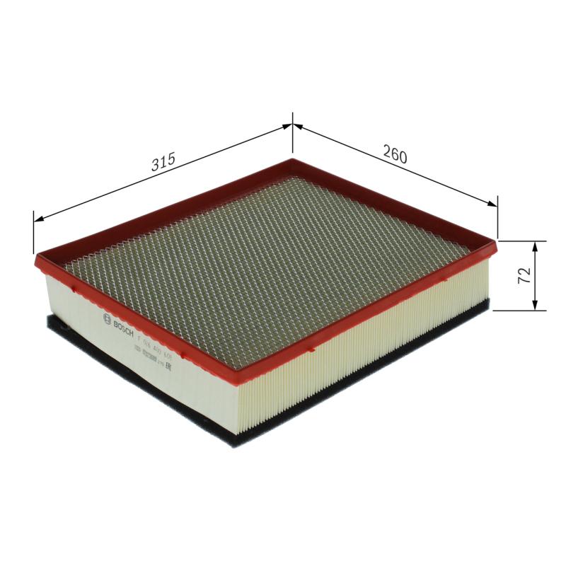 Filtre à air BOSCH F 026 400 609 - Visuel 1