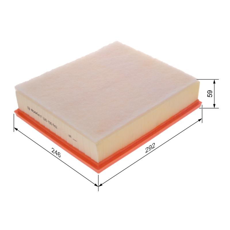Filtre à air BOSCH F 026 400 642 - Visuel 1