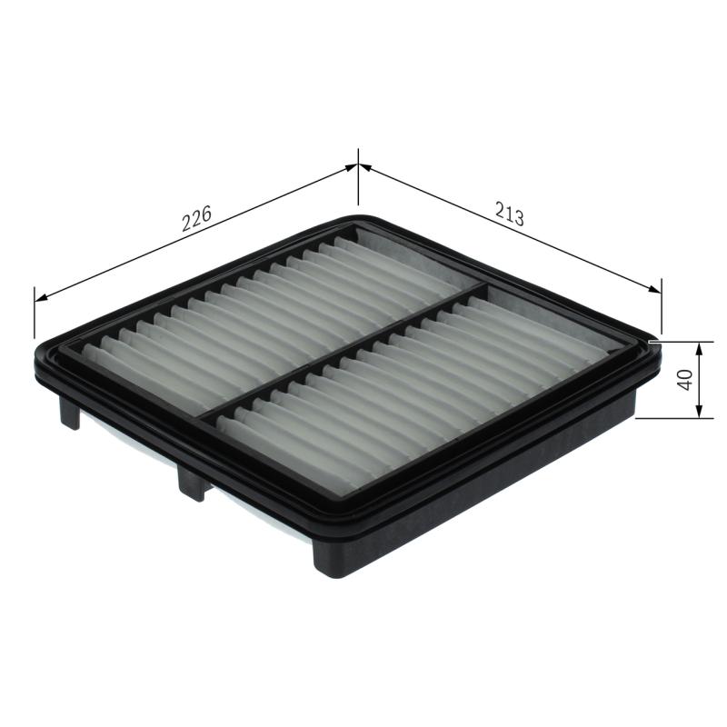 Filtre à air BOSCH F 026 400 667 - Visuel 1