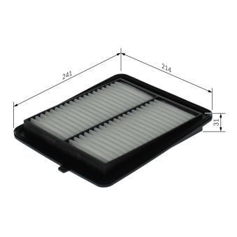 Filtre à air BOSCH [F 026 400 723]