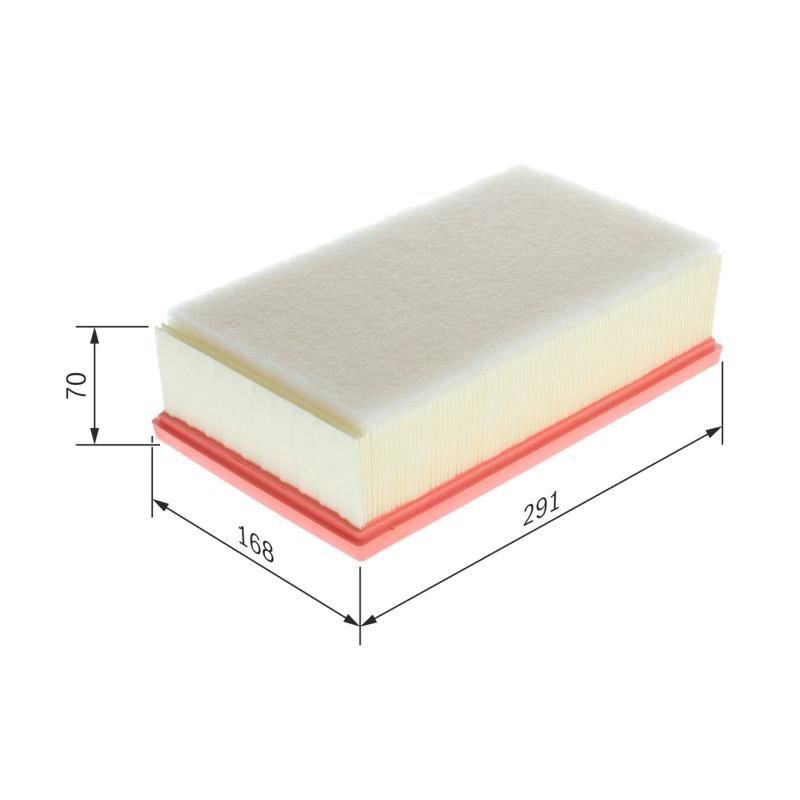 Filtre à air BOSCH F 026 400 790 - Visuel 1