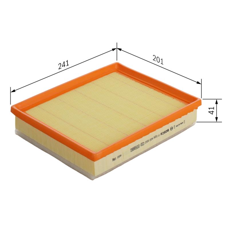 Filtre à air BOSCH F 026 400 852 - Visuel 1