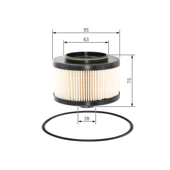 Filtre à carburant BOSCH [F 026 402 083]