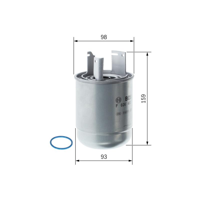 Filtre à carburant BOSCH F 026 402 289 - Visuel 1