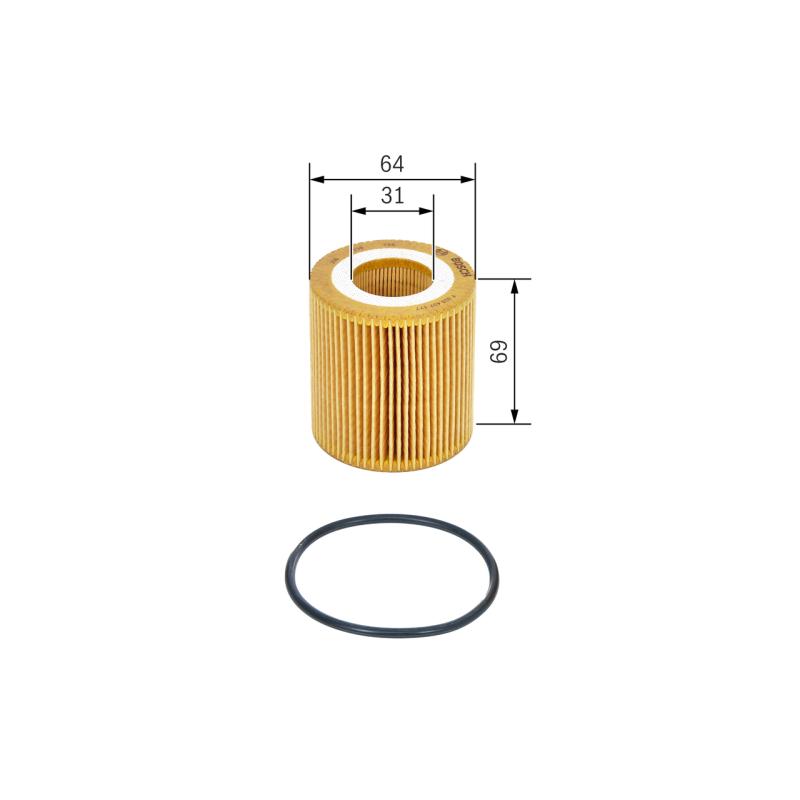 Filtre à huile BOSCH F 026 407 177 - Visuel 1