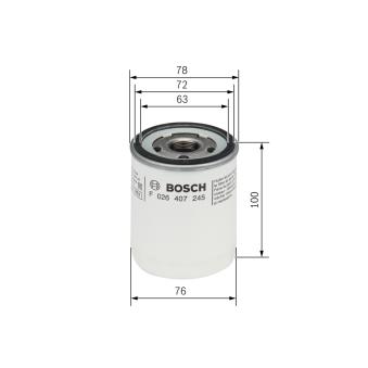 Filtre à huile BOSCH OEM GK2Q6714AA