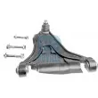 RUVILLE 936503 - Triangle ou bras de suspension (train avant)