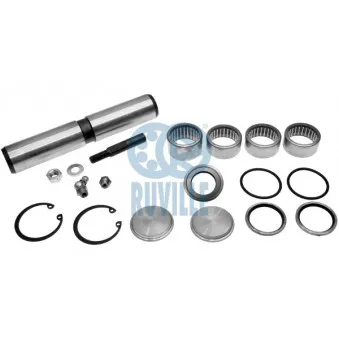 Kit d'assemblage, pivot de fusée d'essieu RUVILLE 965104 pour MAN F2000 L 408 G 75cv