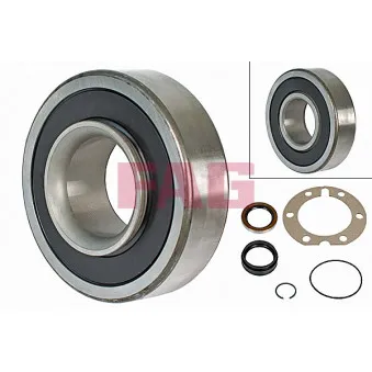 Roulement de roue arrière FAG 713 6211 40
