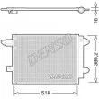 DENSO DCN02005 - Condenseur, climatisation