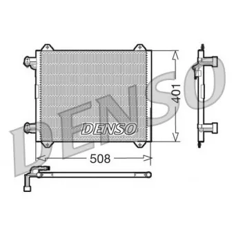 DENSO DCN02009 - Condenseur, climatisation