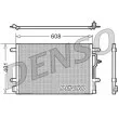 DENSO DCN02011 - Condenseur, climatisation
