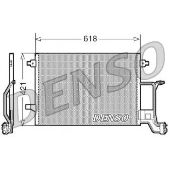 Condenseur, climatisation DENSO DCN02015