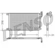 Condenseur, climatisation DENSO [DCN05003]