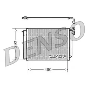 DENSO DCN05009 - Condenseur, climatisation