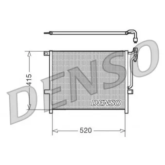 Condenseur, climatisation DENSO DCN05010
