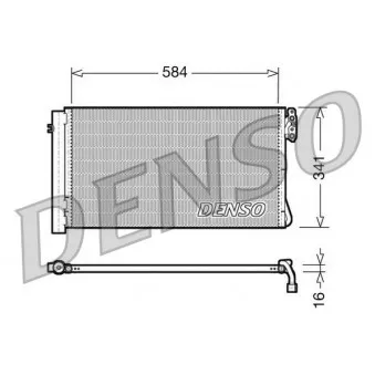 DENSO DCN05012 - Condenseur, climatisation