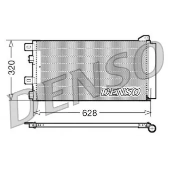 DENSO DCN05101 - Condenseur, climatisation
