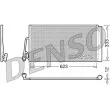 Condenseur, climatisation DENSO [DCN05102]