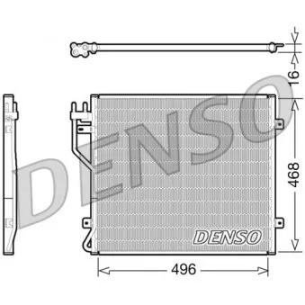 DENSO DCN06010 - Condenseur, climatisation