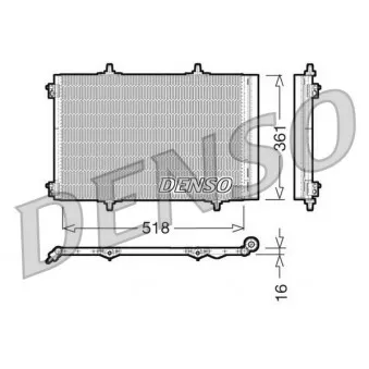 Condenseur, climatisation DELPHI TSP0225642
