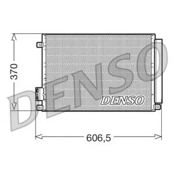 Condenseur, climatisation DENSO DCN09045