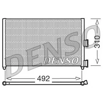 Condenseur, climatisation DENSO DCN09071
