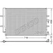 DENSO DCN10036 - Condenseur, climatisation