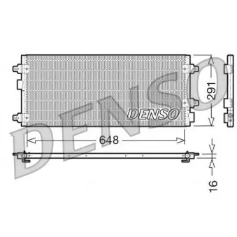 Condenseur, climatisation DENSO DCN13003