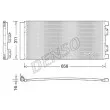 DENSO DCN14002 - Condenseur, climatisation