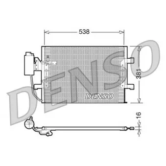 DENSO DCN17025 - Condenseur, climatisation