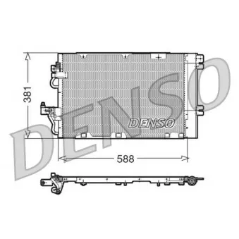 DENSO DCN20010 - Condenseur, climatisation