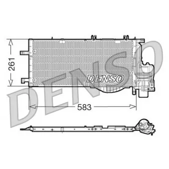 DENSO DCN20022 - Condenseur, climatisation