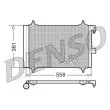 DENSO DCN21025 - Condenseur, climatisation