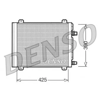 DENSO DCN23004 - Condenseur, climatisation