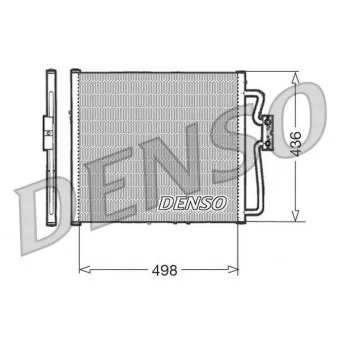 Condenseur, climatisation DENSO DCN23009 pour RENAULT KANGOO 1.9 DTI - 80cv