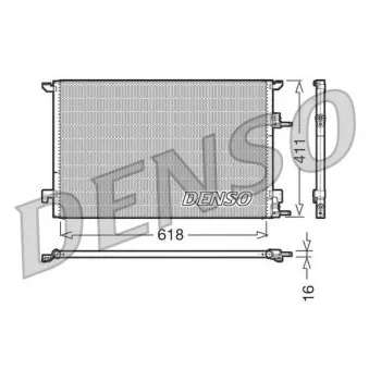 Condenseur, climatisation DELPHI TSP0225464