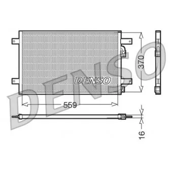 DENSO DCN32014 - Condenseur, climatisation