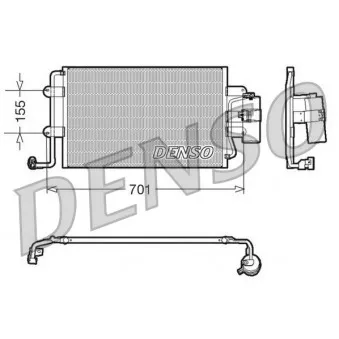 DENSO DCN32025 - Condenseur, climatisation